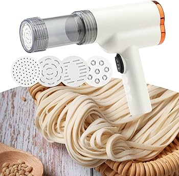 Amazon | 電動麺メーカー - 自動パスタ製造機 ポータブルミキサー 5